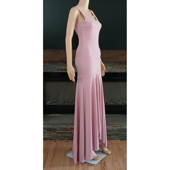 SHEIN Dresses & Skirts - Women's Long Flowy Split Evening Cocktail Dress Font Slit Flared Bottom Bodycon